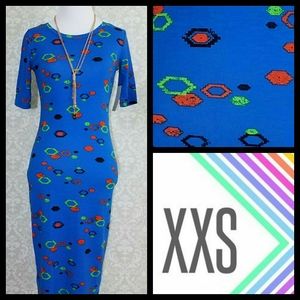 LulaRoe Julia Pencil Dress XXS
